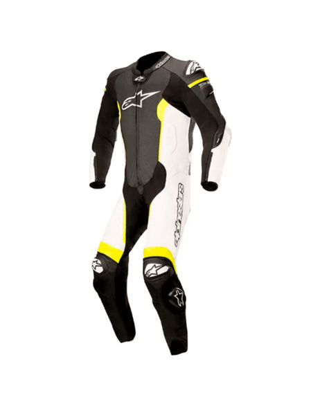 MONO ALPINESTARS MISSILE PROFESSIONAL FOR TECH-AIR Blanco / Negro / Amarillo