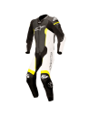 MONO ALPINESTARS MISSILE PROFESSIONAL FOR TECH-AIR Blanco / Negro / Amarillo