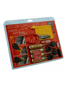 Micro kit de reparación antipinchazos para moto y coche