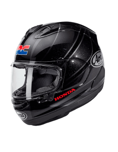 CASCO ARAI RX-7V HONDA HRC GP PLATA