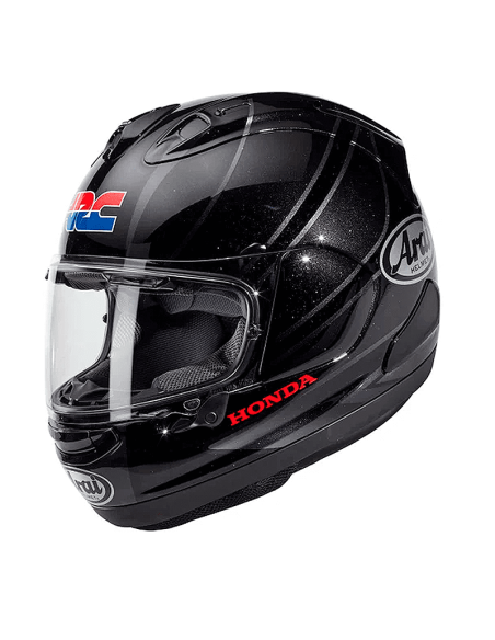 CASCO ARAI RX-7V HONDA HRC GP PLATA
