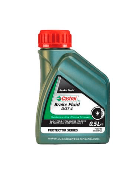 Castrol Brake Fluid DOT4 500ml ist eine synthetische Bremsflüssigkeit.