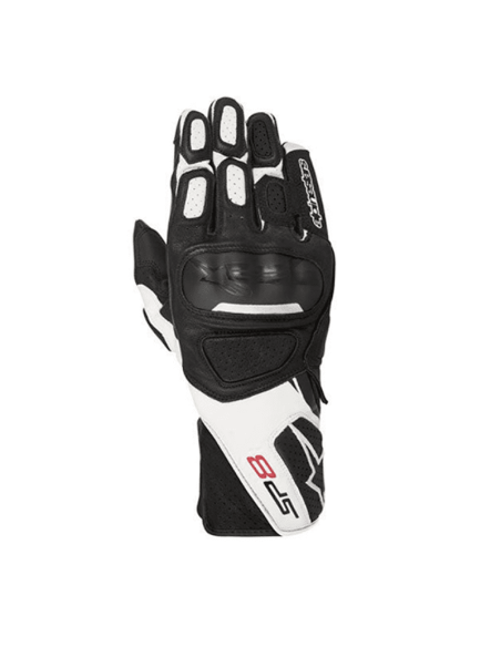 Handschuhe ALPINESTARS SP-8 V2 Schwarz / Weiß