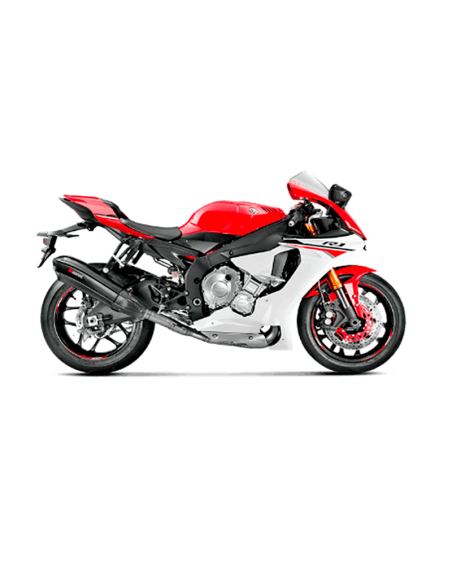 AKRAPOVIC KOMPLETTE AUSPUFF EVOLUTION CARBON YAMAHA R1 / R1M 2015-2019 S-Y10E2-HX2C