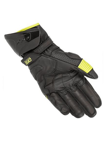 GUANTES ALPINESTARS GP PRO R3 NEGRO / AMARILLO FLUO
