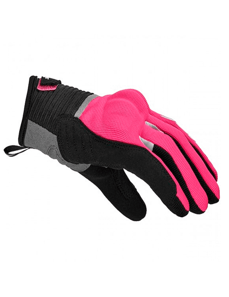 HANDSCHUHE SPIDI FLASH DIESE DAME SCHWARZ / FUCHSIA