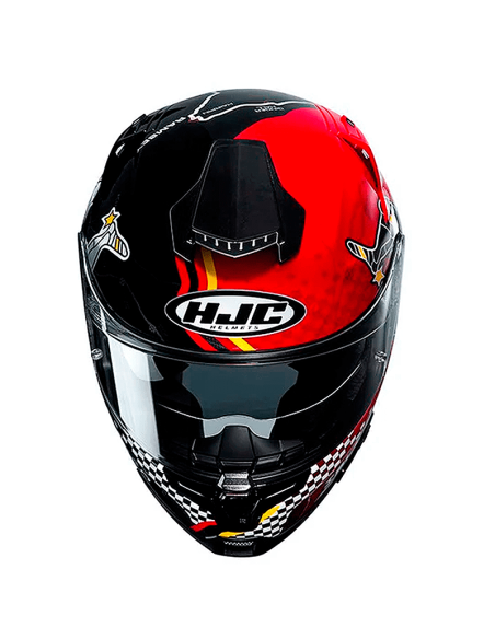 CASCO HJC RPHA 70 ISLE OF MAN MC-1