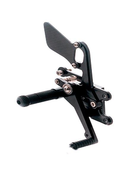 ESTRIBERAS MULTIREGULABLES HONDA CBR 1000 2008-16 NEGRO