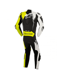 MONO ALPINESTARS GP PLUS V2 PROFI SCHWARZ / WEISS / NEONGELB 2