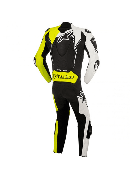 MONO ALPINESTARS GP PLUS V2 PROFI SCHWARZ / WEISS / NEONGELB