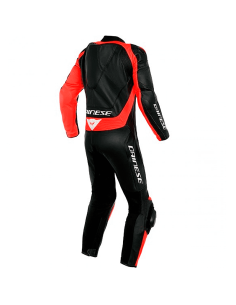 MONO DAINESE ASSEN 2 PROFESSIONELLE ESTIVA SCHWARZ / SCHWARZ / FLUO-ROT 2