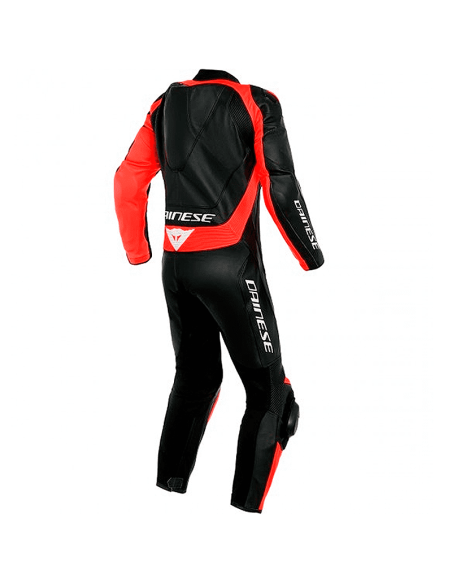 MONO DAINESE ASSEN 2 PROFESSIONELLE ESTIVA SCHWARZ / SCHWARZ / FLUO-ROT