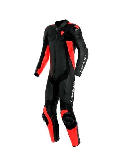 MONO DAINESE ASSEN 2 PROFESSIONELLE ESTIVA SCHWARZ / SCHWARZ / FLUO-ROT