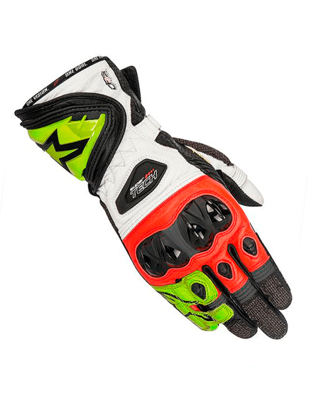 HANDSCHUHE ALPINESTARS SUPERTECH SCHWARZ / GELB / GELB / ROT