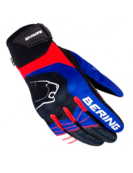 HANDSCHUHE BERING GRAUSOM BLAU / WEISS / ROT