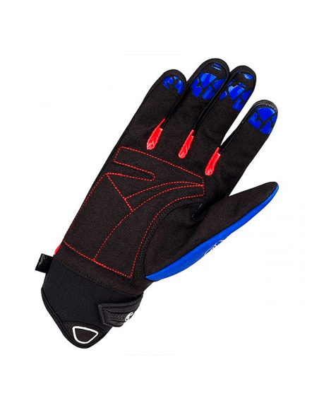 HANDSCHUHE BERING GRAUSOM BLAU / WEISS / ROT
