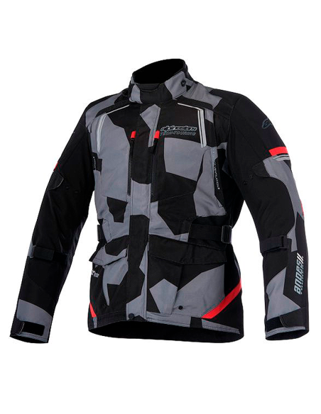 CHAQUETA ALPINESTARS ANDES V2 DRYSTAR NEGRO / CAMO / ROJO