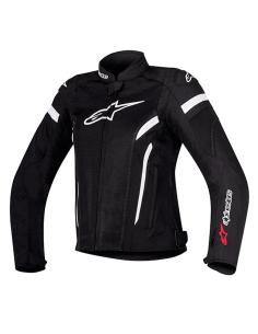 CHAQUETA ALPINESTARS STELLA T-GP PLUS R V2 AIR SEÑORA NEGRO / BLANCO