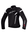 CHAQUETA ALPINESTARS STELLA T-GP PLUS R V2 AIR SEÑORA NEGRO / BLANCO