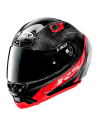 KOPFHÖRER X-LITE X-803 RS ULTRA CARBON HOT LAP SCHWARZ / ROT