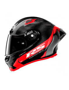 KOPFHÖRER X-LITE X-803 RS ULTRA CARBON HOT LAP SCHWARZ / ROT 2