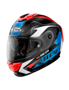 CASCO X-LITE X-903 NOBILES ULTRA CARBONO N-COM AZUL / ROJO