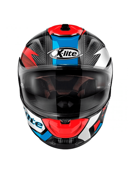 CASCO X-LITE X-903 NOBILES ULTRA CARBONO N-COM AZUL / ROJO