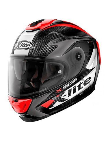KOPFHÖRER X-LITE X-903 NOBILES ULTRA-CARBON N-COM SCHWARZ / ROT