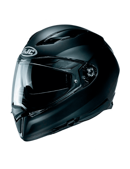 HELM HJC F70 SEMI SCHWARZ MATT