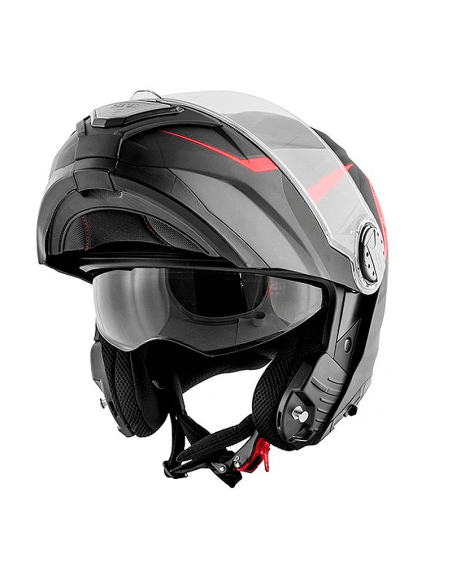 HELM GIVI X.23 SYDNEY VIPER SCHWARZ MATT / ORANGE / ROT