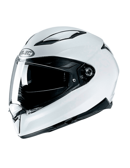 HELM HJC F70 METALL WEISS