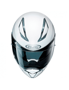 HELM HJC F70 METALL WEISS 2