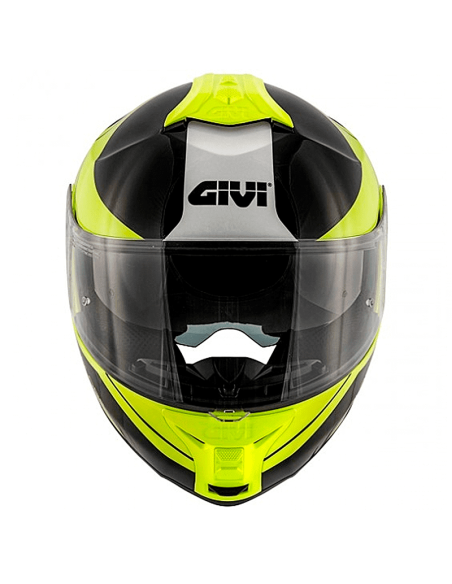 CASCO GIVI X.21 GLOBO DESAFÍO NEGRO / AMARILLO