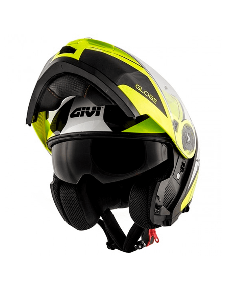 CASCO GIVI X.21 GLOBO DESAFÍO NEGRO / AMARILLO