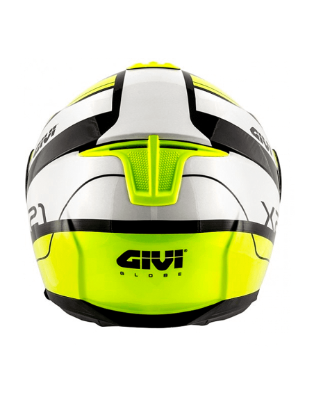 CASCO GIVI X.21 GLOBO DESAFÍO NEGRO / AMARILLO