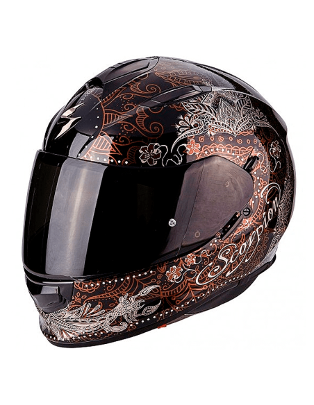 CASCO SCORPION EXO-510 AIR AZALEA CHAMELEON ROJO