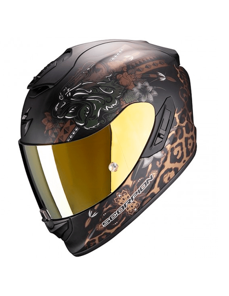 CASCO SCORPION EXO-1400 AIR TOA NEGRO MATE