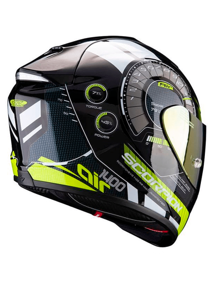 HELM SCORPION EXO-1400 LUFT-LEISTUNG GELB FLUOR