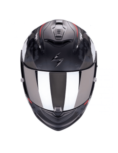 CASCO SCORPION EXO-1400 AIR SYLEX NEGRO MATE / ROJO 2