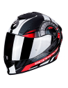 HELM SCORPION EXO-1400 AIR POWER SCHWARZ / ROT