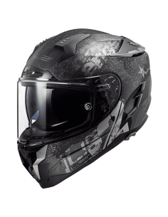 HELM LS2 FF327 GHALLENGER FLEX SCHWARZ MATT