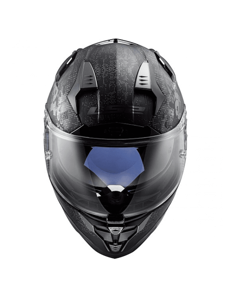 HELM LS2 FF327 GHALLENGER FLEX SCHWARZ MATT