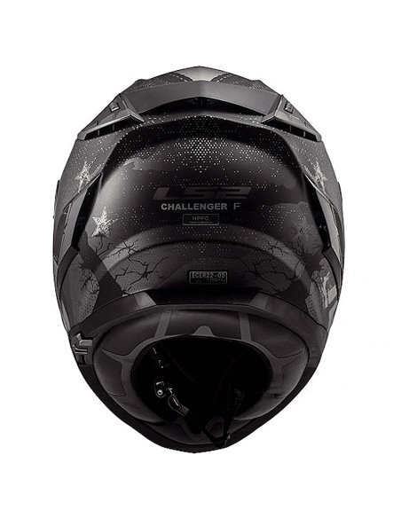 CASCO LS2 FF327 GHALLENGER FLEX NEGRO MATE