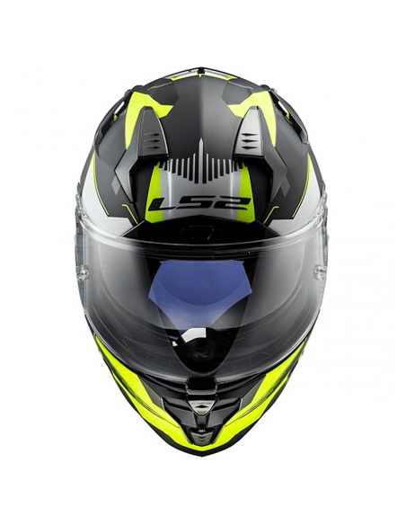 CASCO LS2 FF327 CHALLENGER SQUADRON MATE H-V AMARILLO