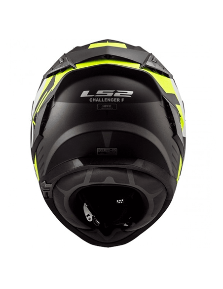 CASCO LS2 FF327 CHALLENGER SQUADRON MATE H-V AMARILLO