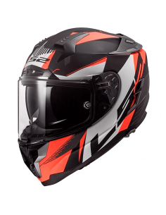 CASCO LS2 FF327 SQUADRON CHALLENGER MATT NARANJA FRUOR