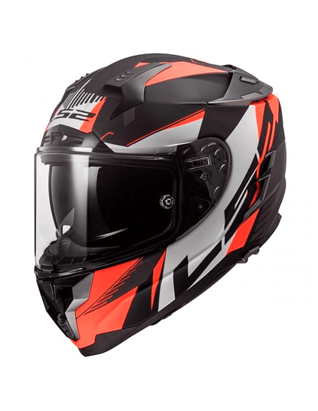 CASCO LS2 FF327 SQUADRON CHALLENGER MATT NARANJA FRUOR