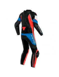 MONO DAINESE AVRO D2 SCHWARZ / HELLBLAU / NEONROT 2