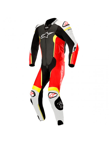 MONO ALPINESTARS MISSILLE PROFESSIONAL TECH-AIR NEGRO / BLANCO / FLUO ROJO / FLUO AMARILLO
