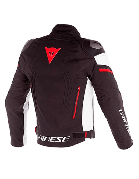 DAINESE 3 D-SEC-LAUFJACKE SCHWARZ / WEISS / FLUO-ROT